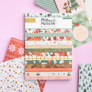 Crate Paper | Mittens & Mistletoe 6" x 8" Paper Pad (36 Pages)