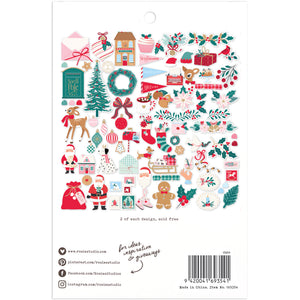North Pole Post | Diecut Cardstock Ephemera (168 pcs)