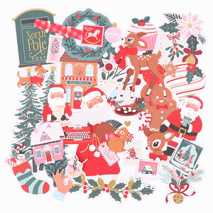 North Pole Post | Diecut Cardstock Ephemera (168 pcs)