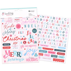 North Pole Post | Puffy Stickers (2 Sheets)