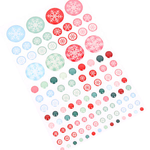 North Pole Post | Epoxy Embellishments (110 pcs)