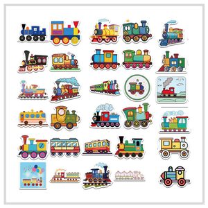 50 Sticker Set | Terrific Trains