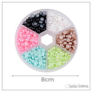 5mm Pearls Box | 6 Colors (1000 pieces)