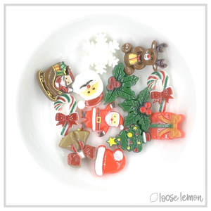 Resin | Christmas Pieces x 12