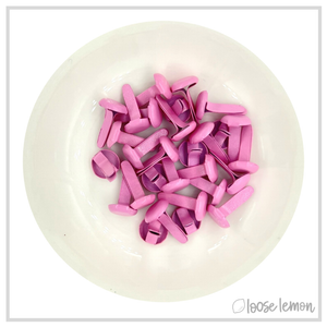 8Mm Brads X 30 | Pale Pink