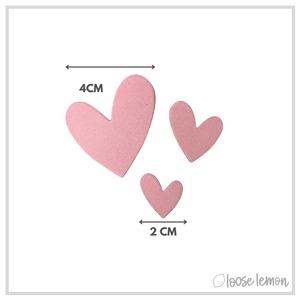 Cutting Dies | Mini Hearts (6 Pieces)