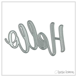 Cutting Dies | Hello (1 Piece)
