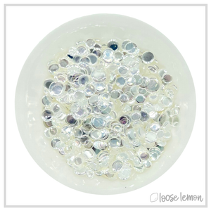 Round Sequins | Crystal (Mixed Size)