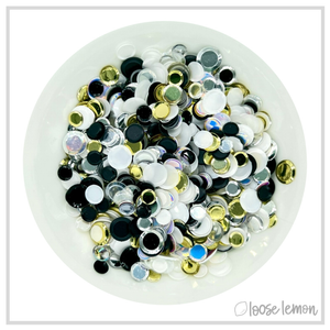 Round Sequins | Neutrals Mixed (Mixed Size)