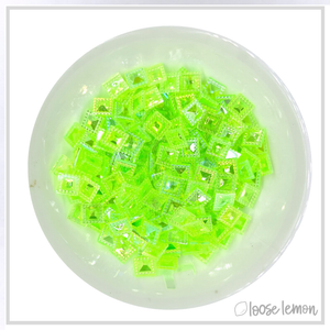 Square Gems | Lime