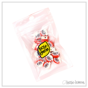 Feature Beads | Santa X 20