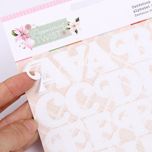 Peppermint Twist | Alphabet Stickers