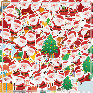 50 Sticker Set | Santa Christmas