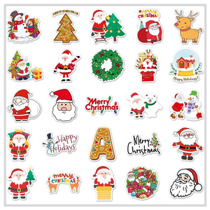 50 Sticker Set | Bold Christmas