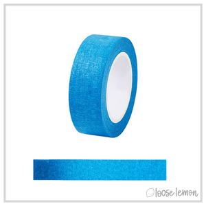 Cyan Crepe Washi Tape (15M)