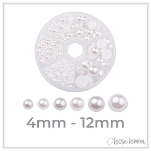 White Pearls Box | 6 Sizes (690 pieces)