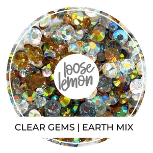 Clear Gems | Earth Mix