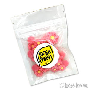 Resin Daisies | Fuchsia (Mixed Sizes)