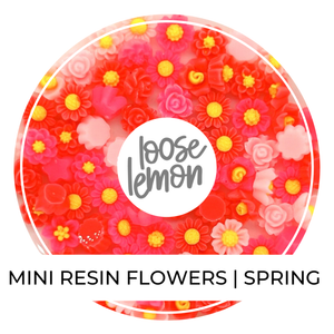 Mini Resin Flowers | Spring Mix