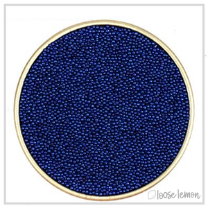 Caviar Beads | Navy (16)