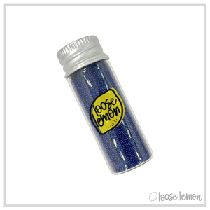 Caviar Beads | Navy (16)