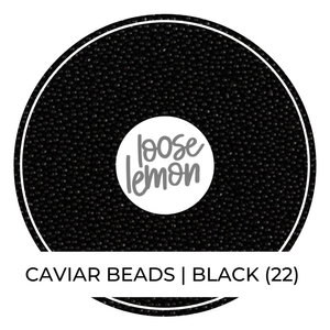 Caviar Beads | Black (22)