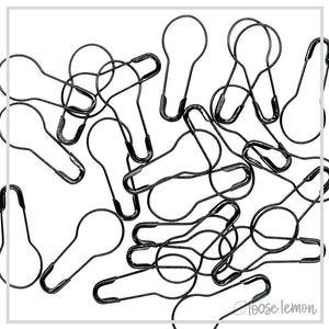 Loop Pins | Black