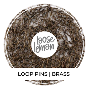Loop Pins | Brass