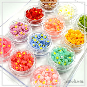 Mini Resin Flowers | Mixed Box