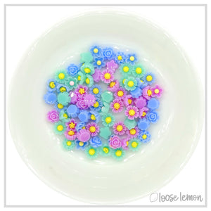 Mini Resin Flowers | Winter Mix