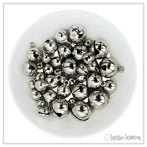 Mixed Size Bells | Dark Silver