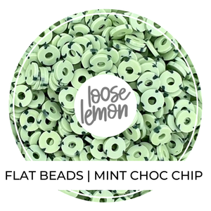 Flat Beads | Mint Choc Chip