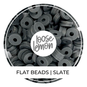 Flat Beads | Slate