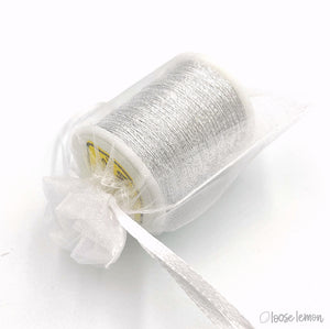 Silver Metallic Thread | 0.5Mm X 50M