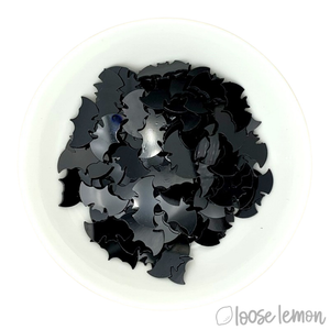 Sequins | Black Small Bats