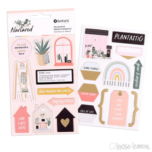 Nurtured | Chipboard Embellishments