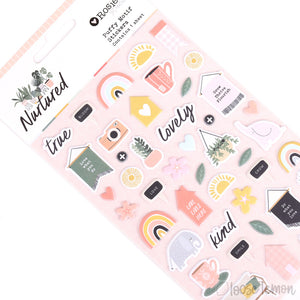 Nurtured | Puffy Motif Stickers
