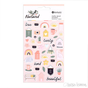 Nurtured | Puffy Motif Stickers
