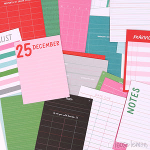 Sprinkled With Cheer | Journal Cards (24 Pack)