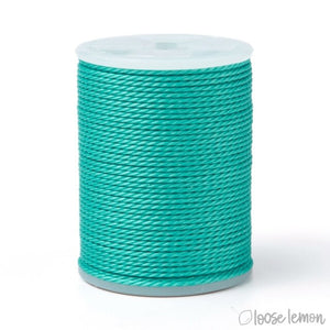 Waxed Cord Bundle | 5 X 10M Rolls | Ocean