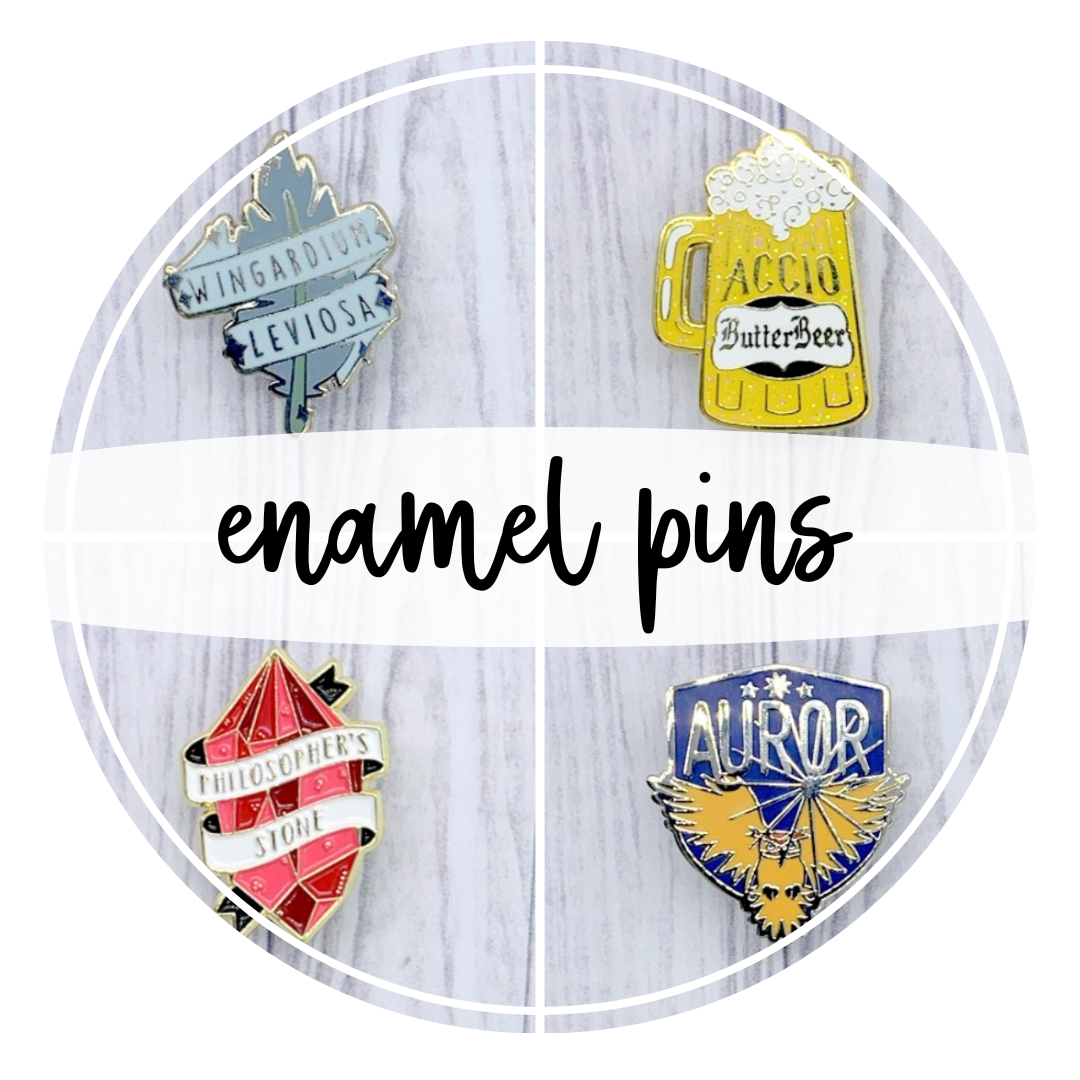 Wizard Enamel Pins