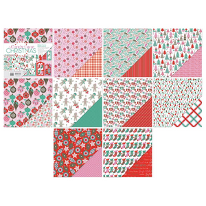 A Candy Cane Christmas 12" x 12" Patterned Paper Pad (Tonic Studios 5535e)