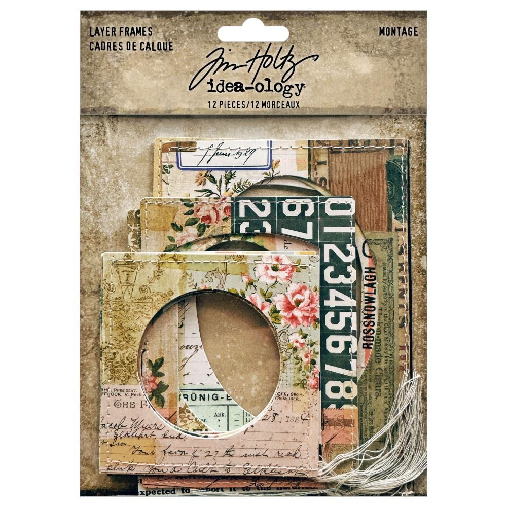 Tim Holtz Idea-Ology Layer Frames Montage (TH94372)