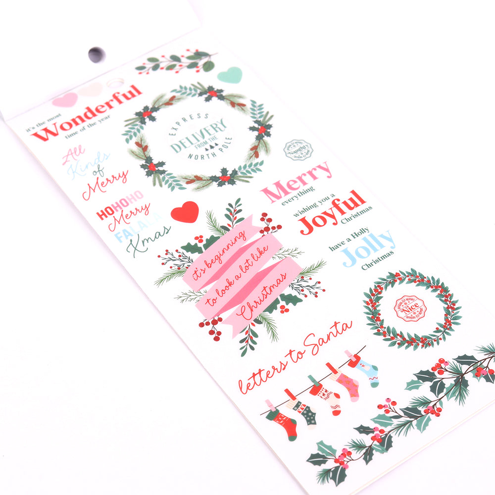 North Pole Post | Sticker Book (6 pages)