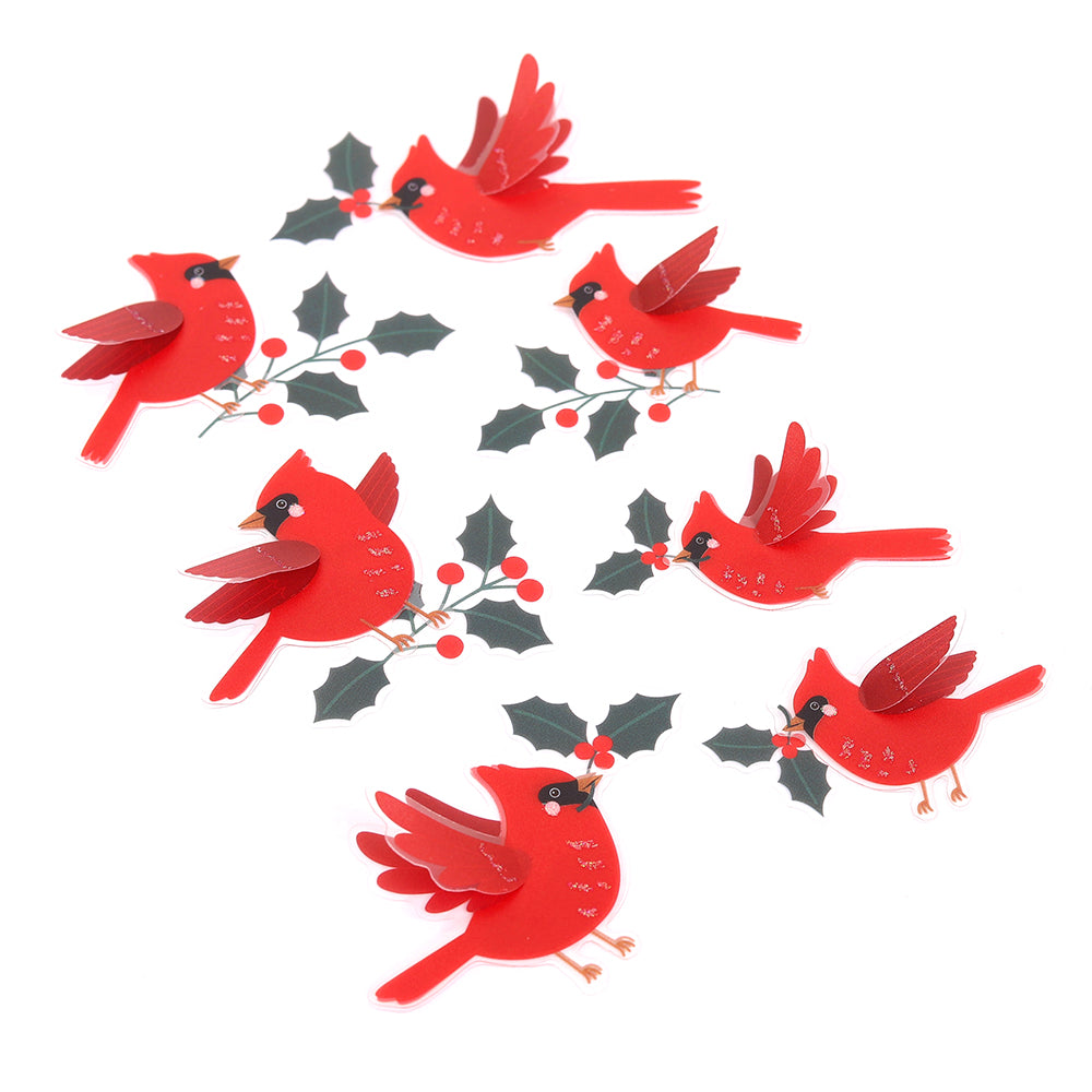 North Pole Post | Dimensional Festive Birds