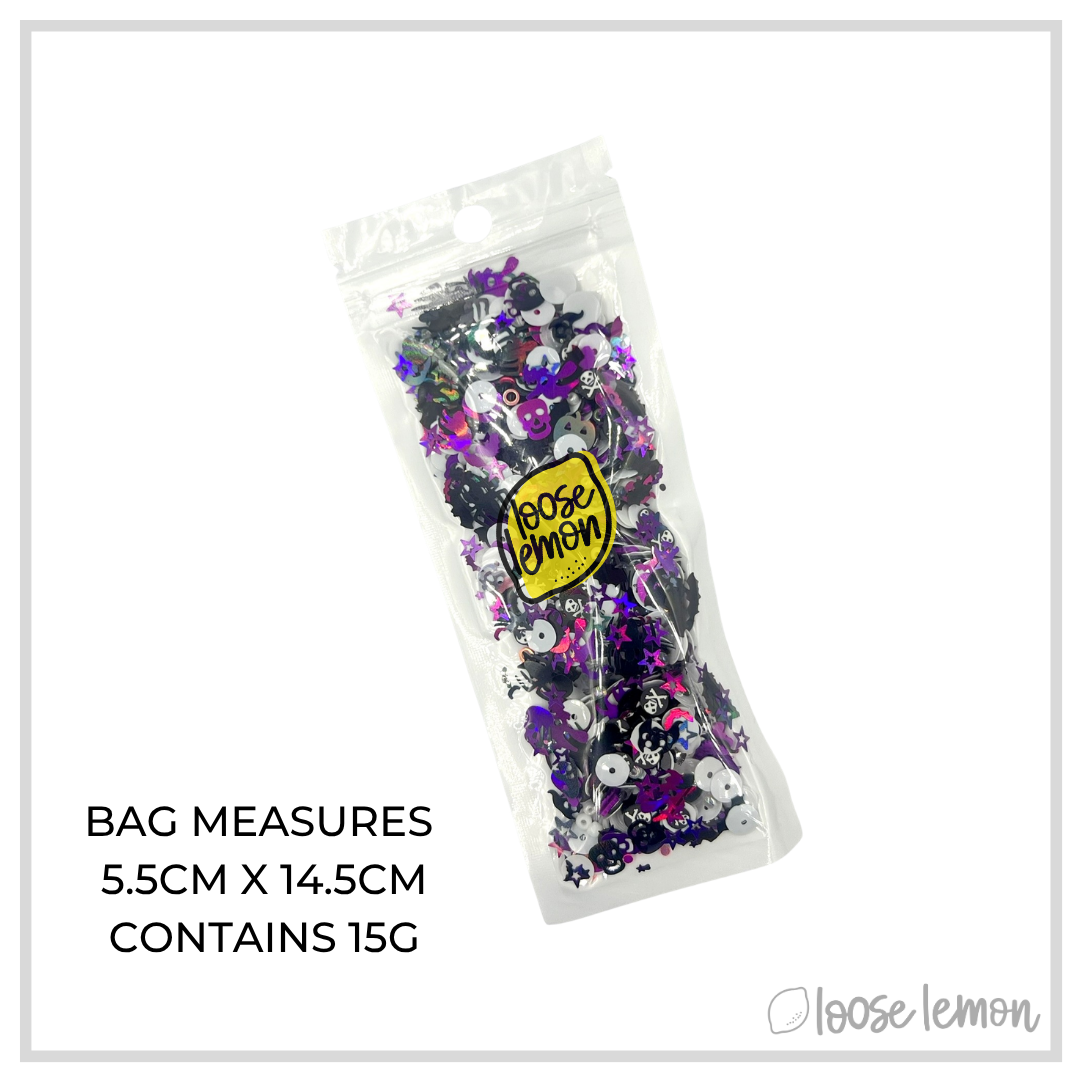 Festive Scatters | Halloween Eyes Purple