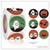 100 Thank You Halloween Greeting  1" Stickers/Seals (Copy) (Copy)