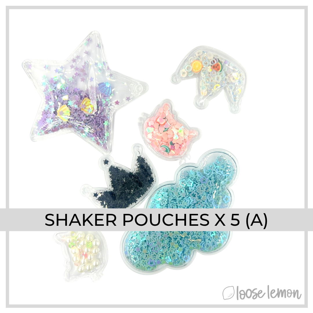 CLEARANCE Shaker Pouches | Set A