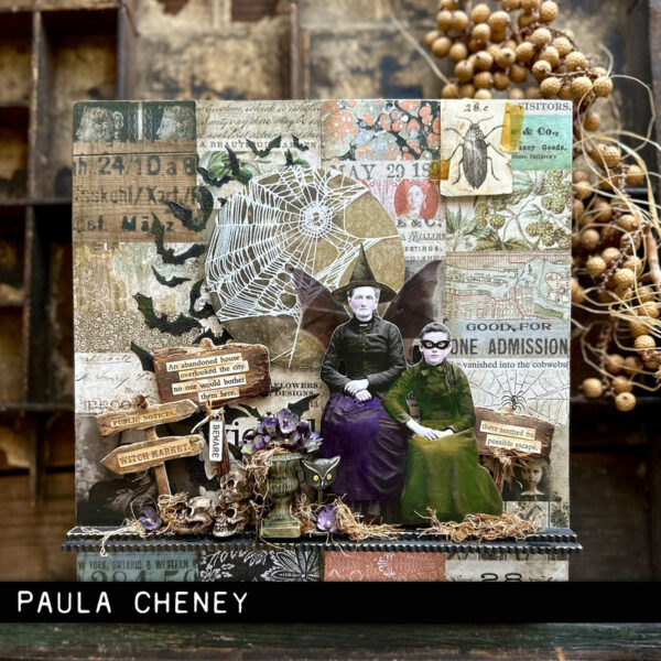 Tim Holtz Idea-Ology Halloween Collage Paper | TH94393 (2025)