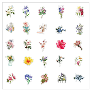 50 Sticker Set | Beautiful Blooms